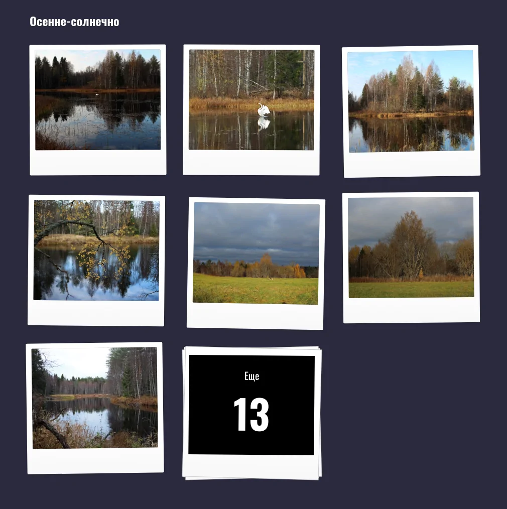 Разбросанные фотографии